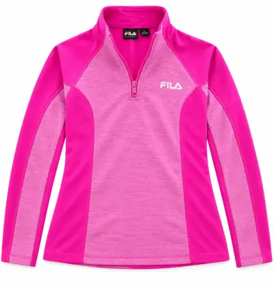 Polerón Deportivo Fila Mujer Rosa - miniatura 1