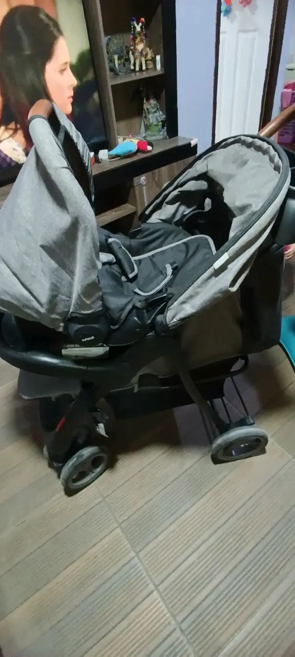 Coche Travel System Pompeya Gris Infanti - 3