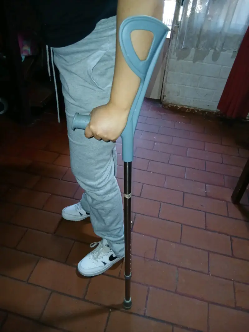 Muletas ajustables de aluminio para adultos - 4