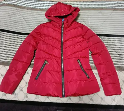 Chaquetas acolchadas roja, azul, beige las 3 - miniatura 1