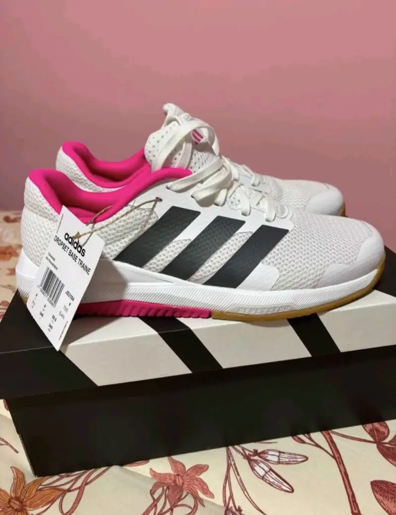 Zapatillas deportivas Adidas blancas con r - 2