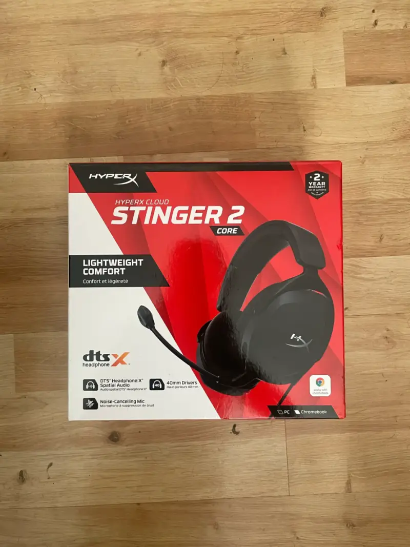 Audífonos Gamer HyperX Cloud Stinger 2 Core - 1