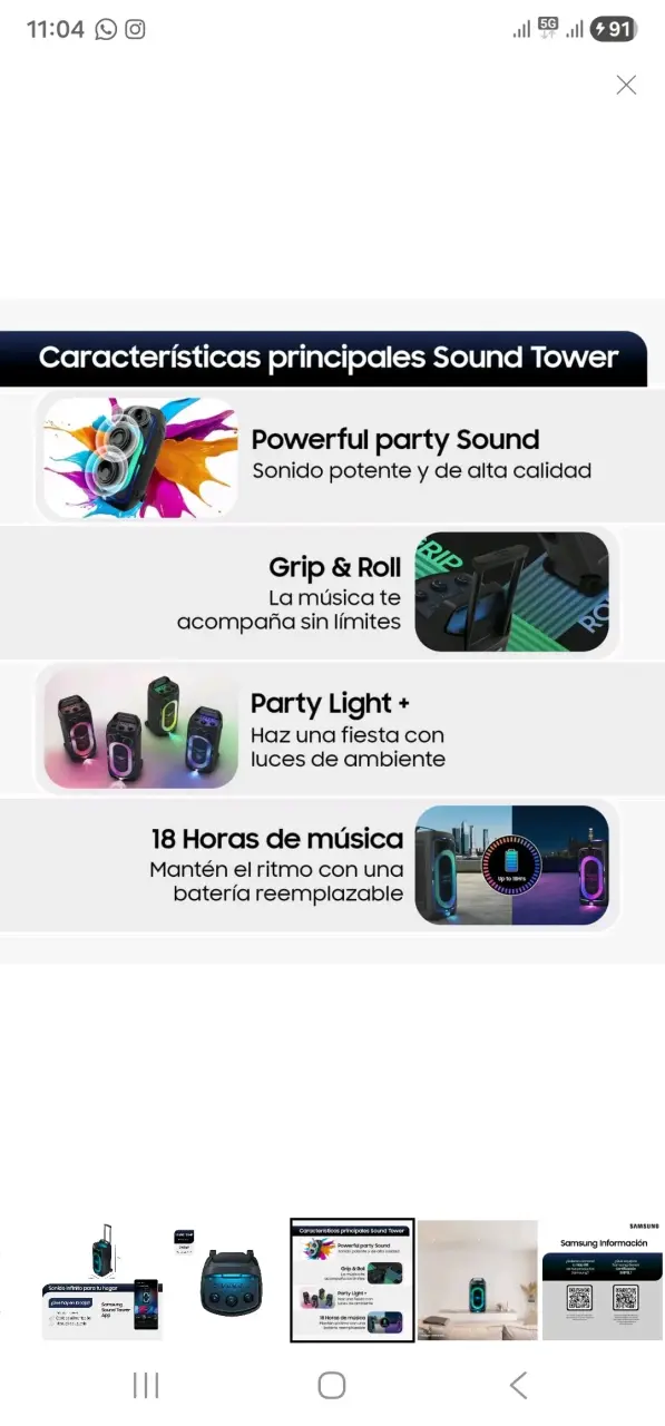 sound tower mx st50f 240w party speaker - 3