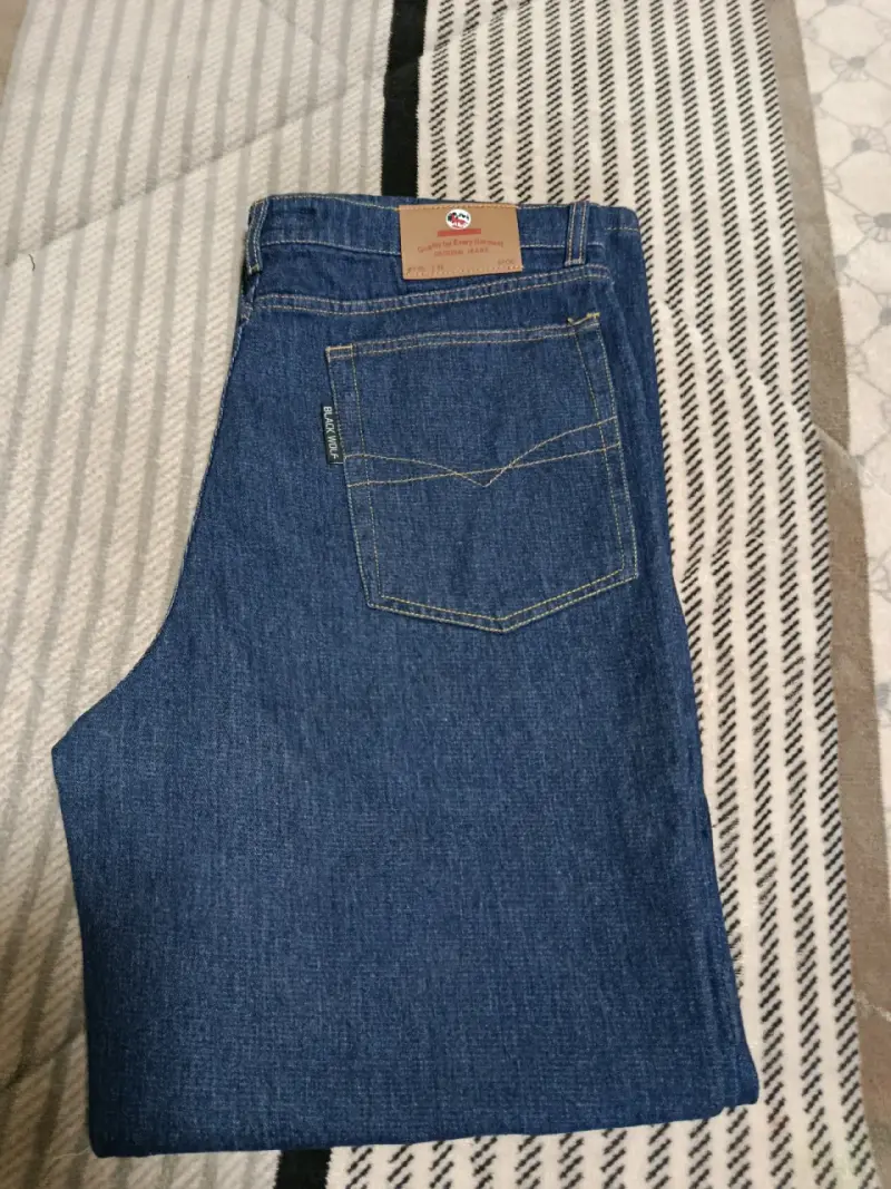 Jeans de Hombre Talla 48 Azul Oscuro - 3