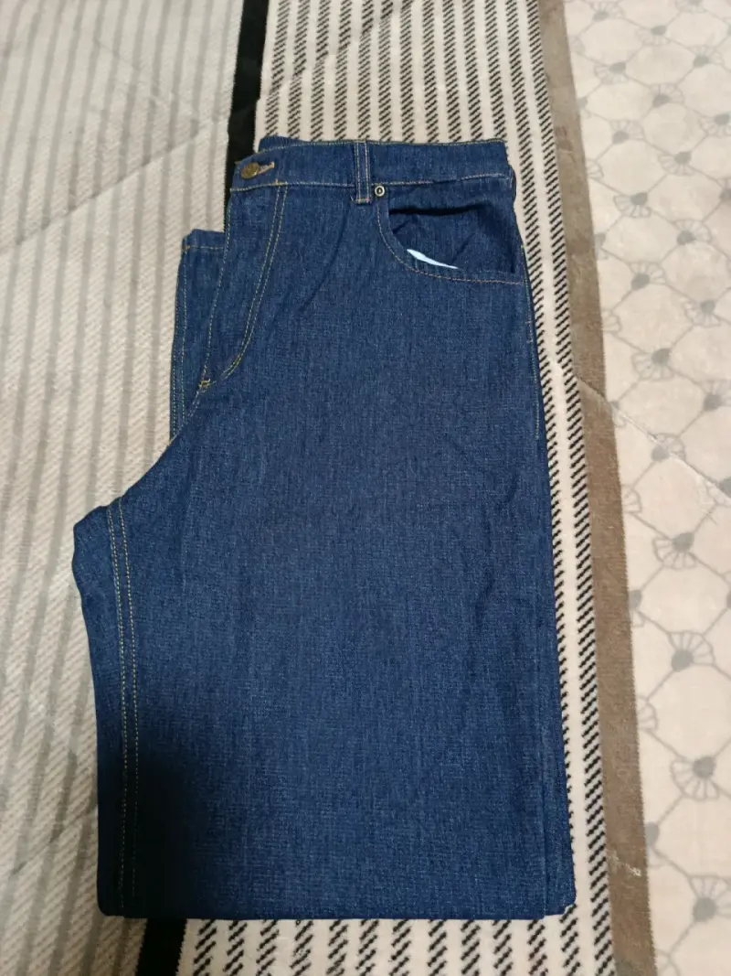 Jeans de Hombre Talla 48 Azul Oscuro - 4