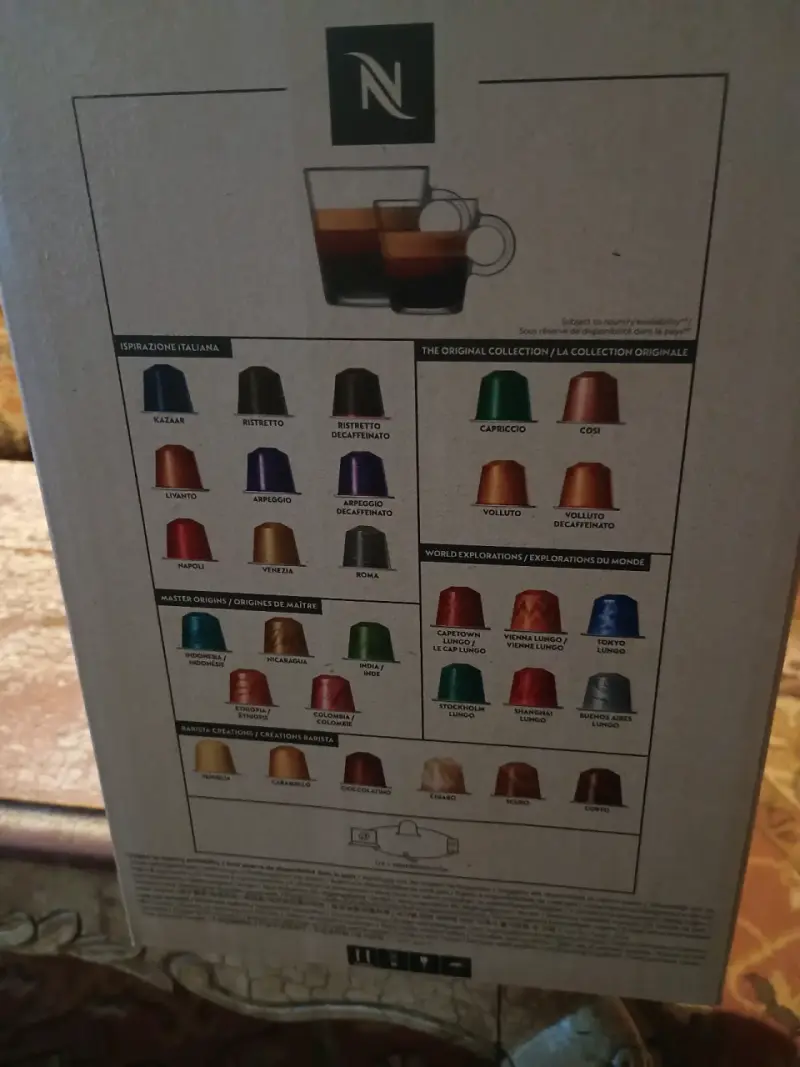 Máquina de Café Nespresso Inissia Negra - 2