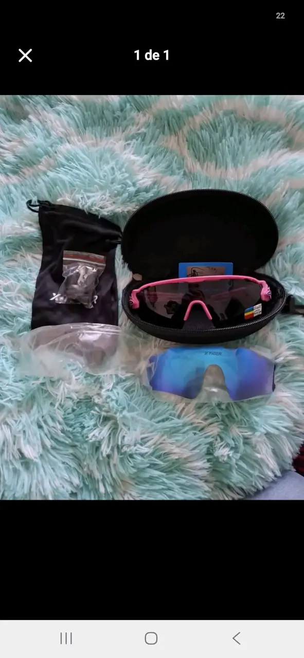 Gafas deportivas X-Tiger / lentes intercambiables
