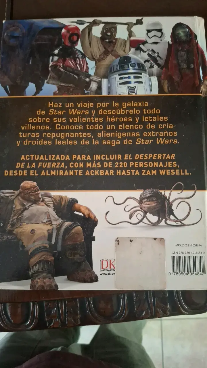Enciclopedia de Personajes Star Wars Actualizada - 2