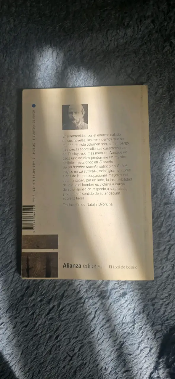 El sueño de un hombre ridículo Dostoyevski - 2