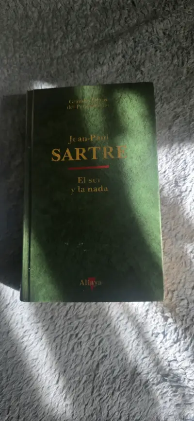 Libro 'El Ser y la Nada' de Jean-Paul Sartre - miniatura 1
