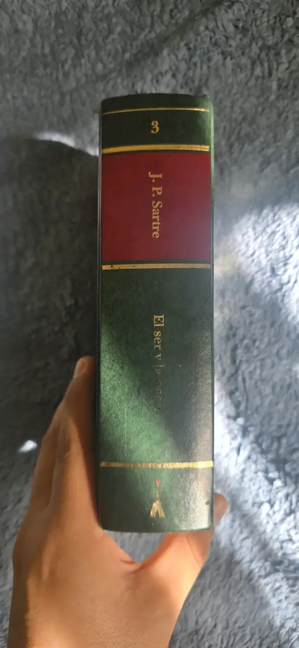 Libro 'El Ser y la Nada' de Jean-Paul Sartre - 2