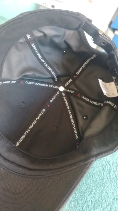 Gorra negra con logo Jumpman - miniatura 2