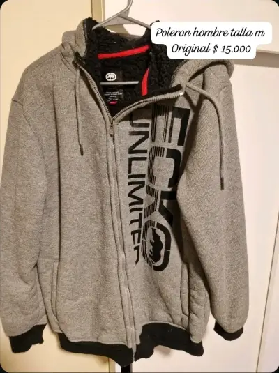 Polerón Hombre Ecko Unlimited Gris Talla M - miniatura 1