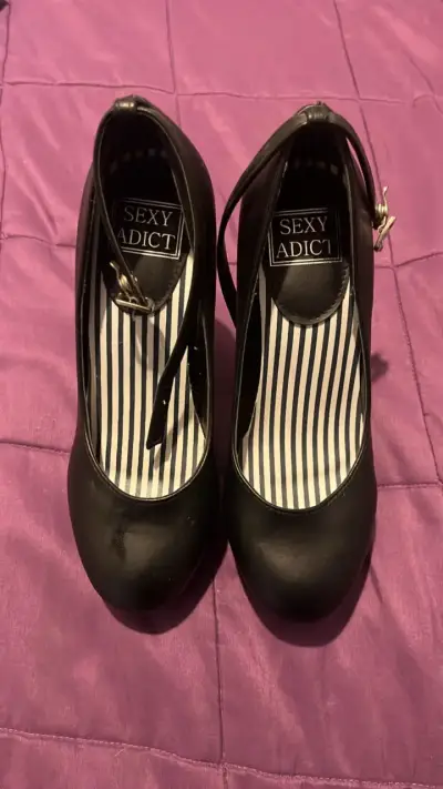 Zapatos de Tacón Alto Negros Sexy Adict - miniatura 3