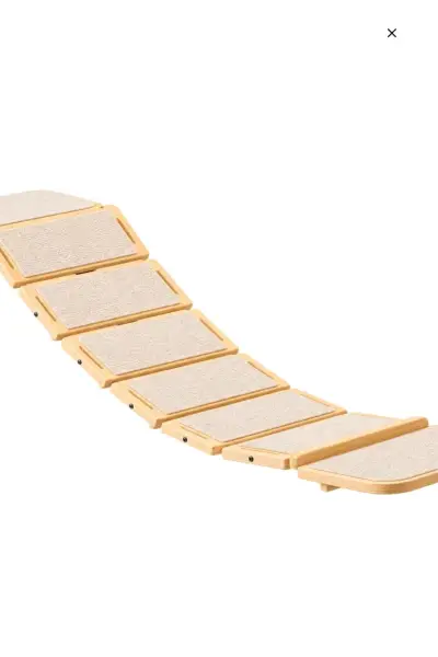 Rampa de pared para gatos de madera - miniatura 1