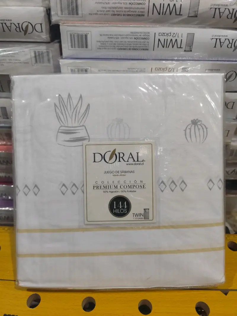 Juego de sábanas Doral Premium Compose 144 hilos - 2