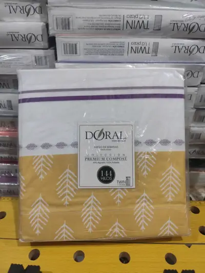 Juego de sábanas Doral Premium Compose 144 hilos - miniatura 4