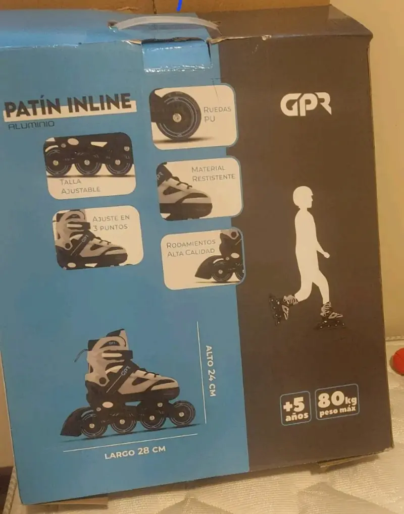 Patines en línea ajustables GPR para niños - 2