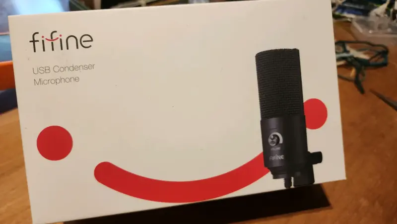 Micrófono USB Condensador Fifine K669B - 2