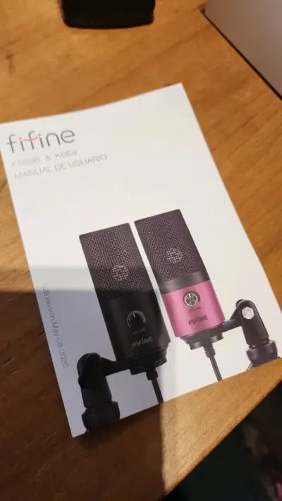 Micrófono USB Condensador Fifine K669B - miniatura 4