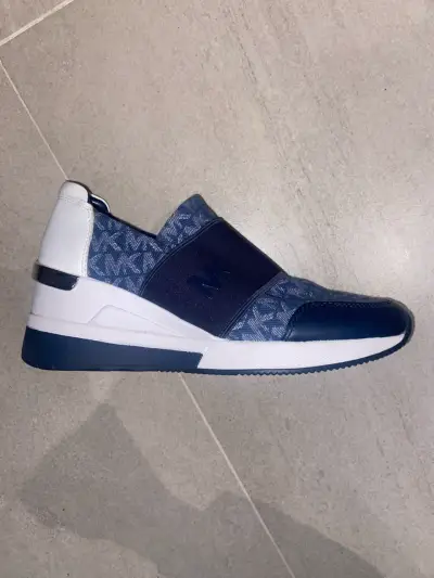 Zapatillas de mujer azules Michael Kors originales - miniatura 2