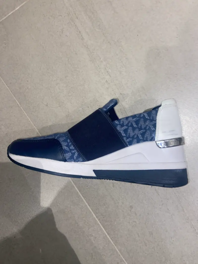 Zapatillas de mujer azules Michael Kors originales - 3