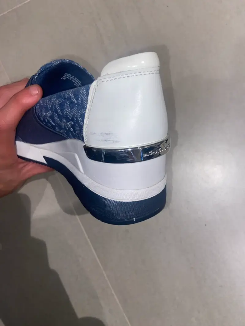 Zapatillas de mujer azules Michael Kors originales - 4