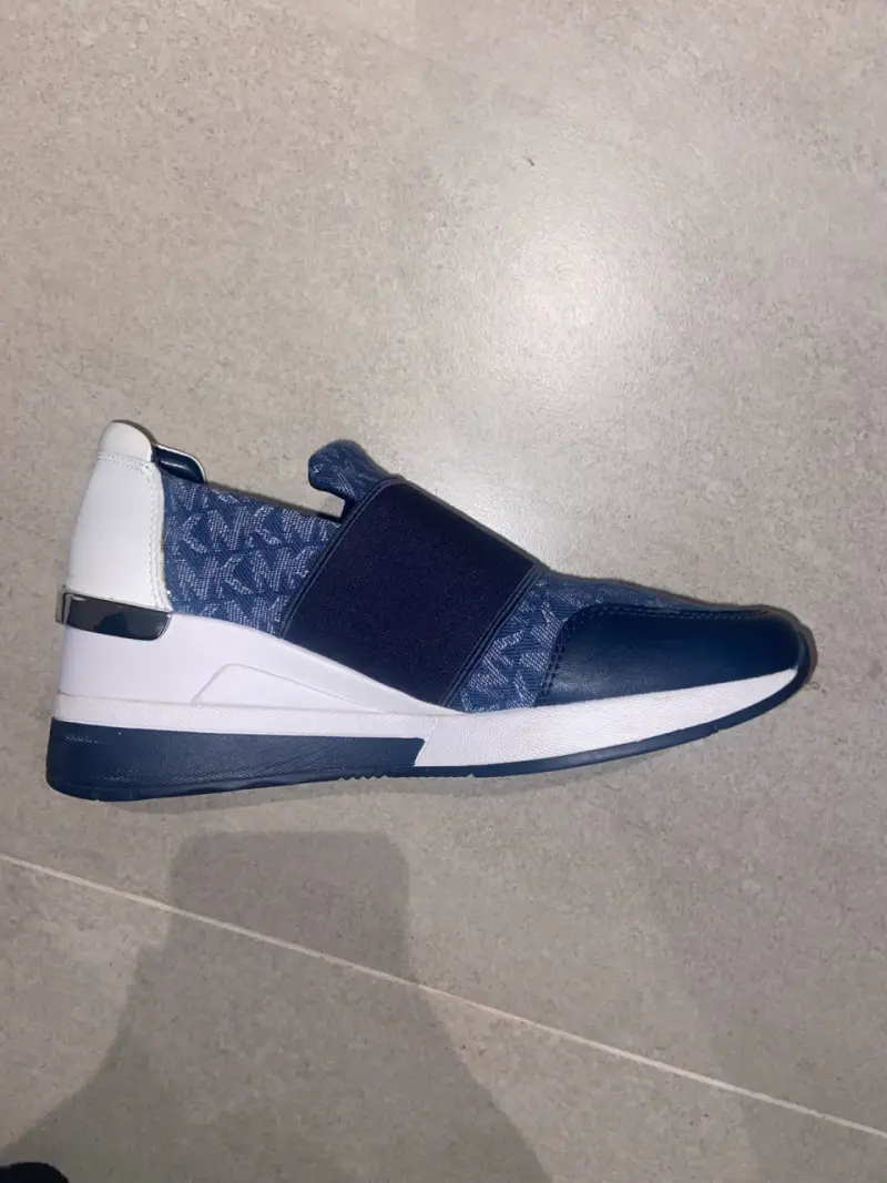 Zapatillas de mujer azules Michael Kors originales - 5