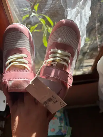 Zapatillas deportivas para niña rosadas Opaline - miniatura 5