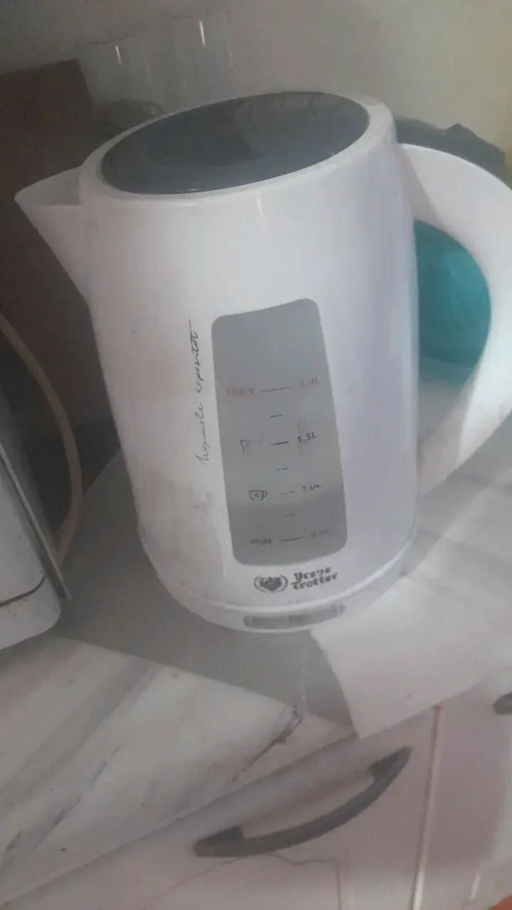 Hervidor eléctrico Yessa Trotter 2L blanco