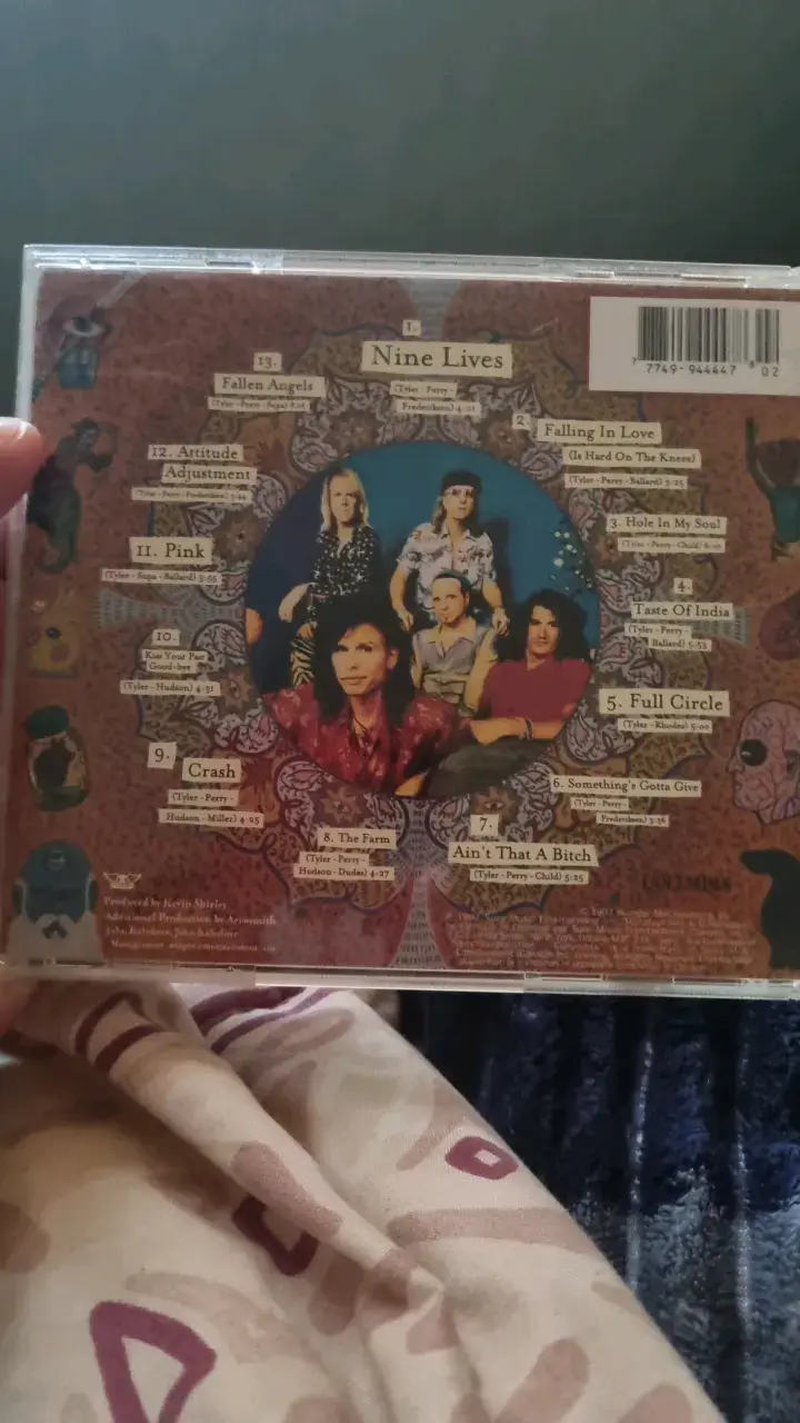 CD de música Aerosmith Nine Lives - 2