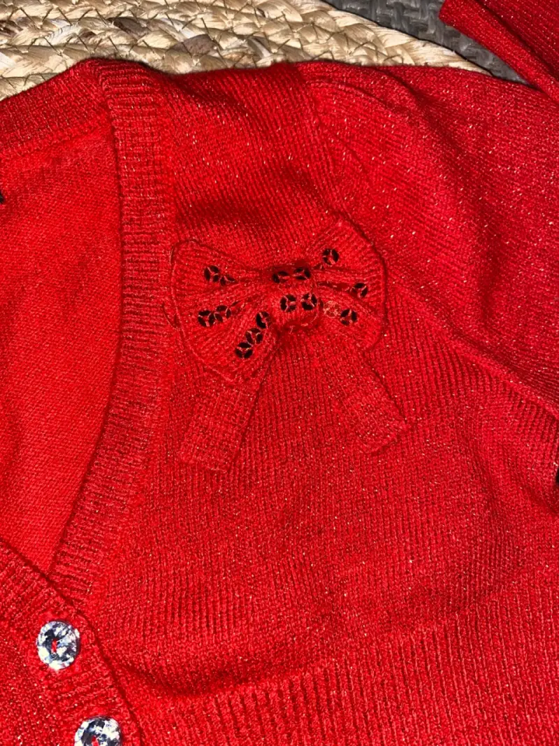 Chaleco bolero niña talla 4-6 - 3