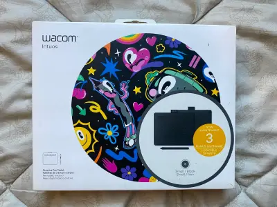 Tableta Gráfica Wacom Intuos S Negra - miniatura 1