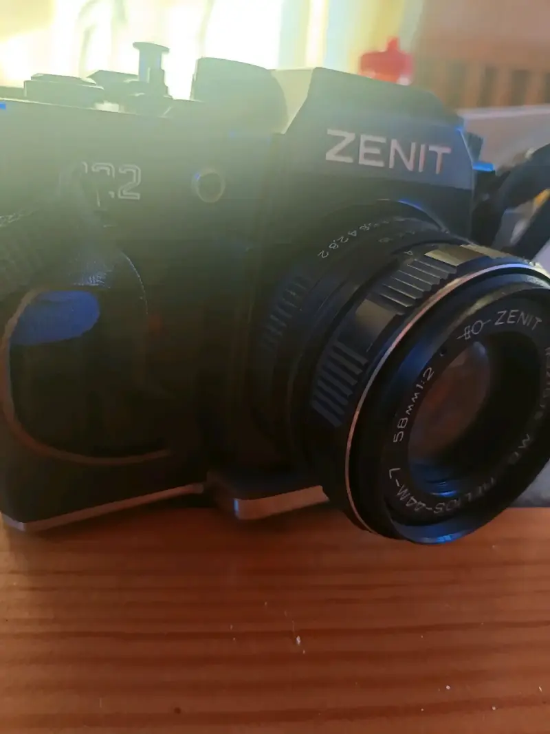 Cámara Zenit 122 con lente 58mm - 4