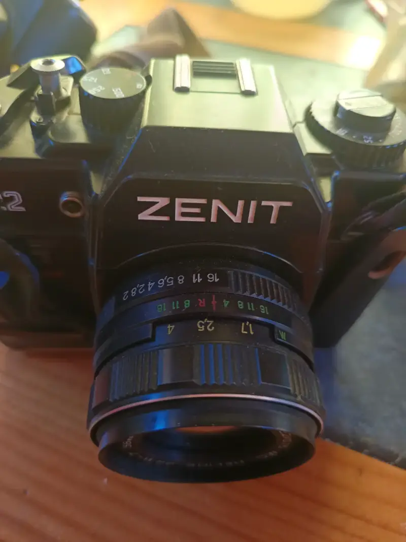 Cámara Zenit 122 con lente 58mm - 5