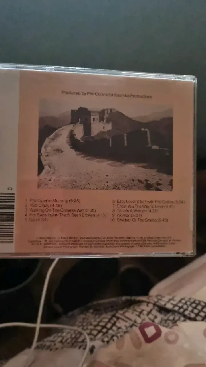 CD de música 'Chinese Wall' de Philip Bailey - 2