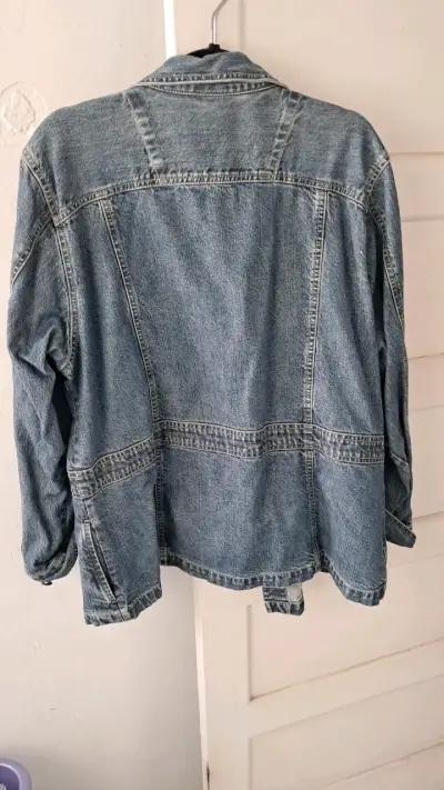 Chaqueta de mezclilla Bill Blass para mujer - miniatura 2