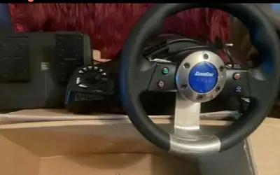 Volante Gamer para ps2 hasta la ps4 y pc - miniatura 3