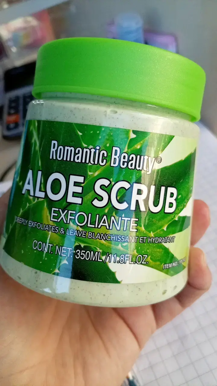 Exfoliante Aloe Scrub Romantic Beauty 350ml