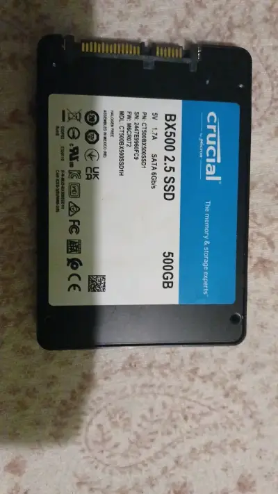 Disco SSD Crucial BX500 500GB - miniatura 1