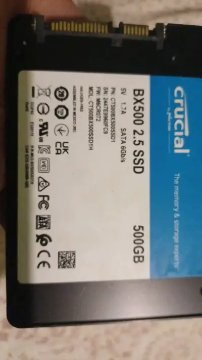 Disco SSD Crucial BX500 500GB - miniatura 4