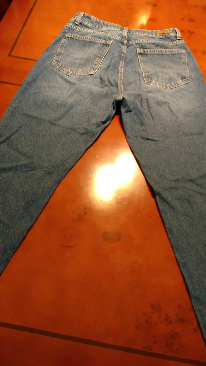 Jeans de mezclilla rasgados para mujer - 3