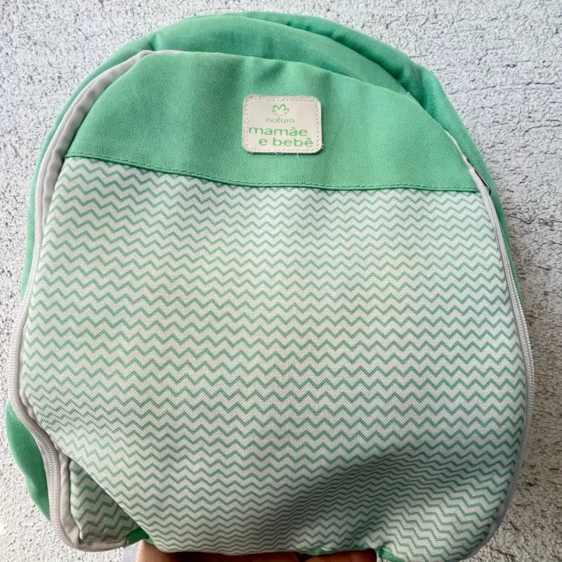 Mochila verde para mamá y bebé Natura - 3