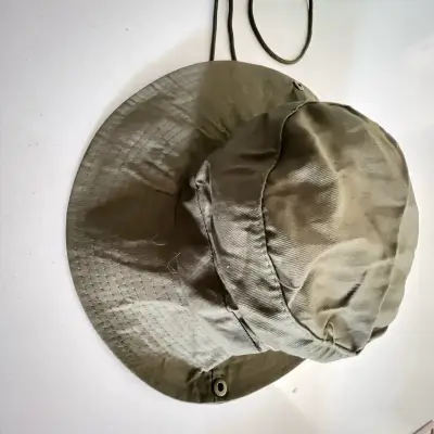 Sombrero de pesca verde oliva unisex - miniatura 2