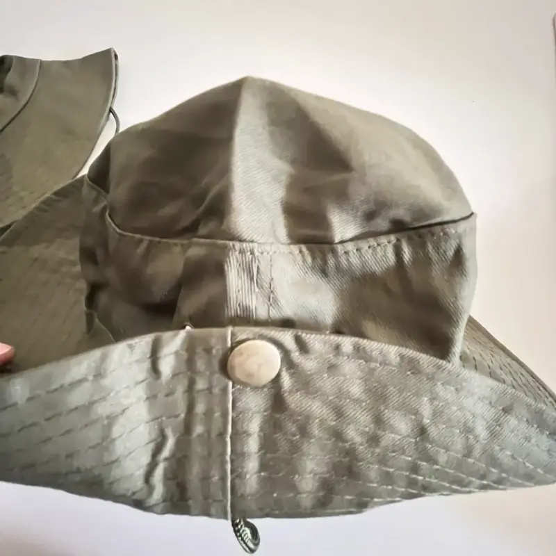 Sombrero de pesca verde oliva unisex - 4