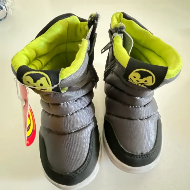 Botas de invierno para niños Bubble Gummers gris y verde - 2