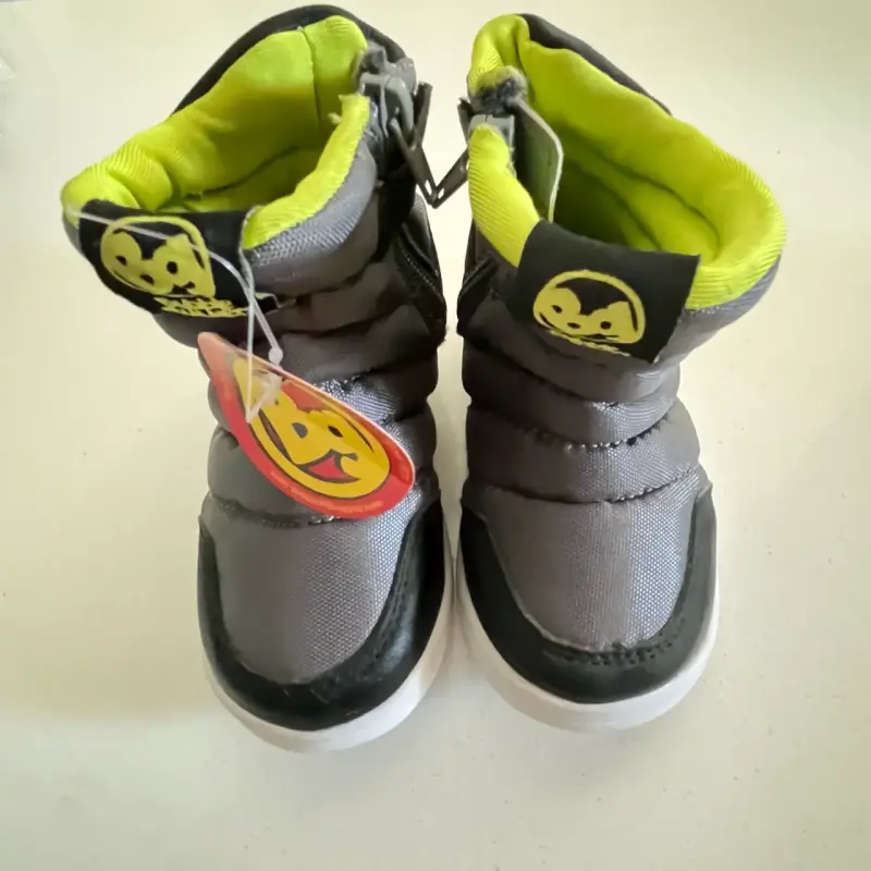 Botas de invierno para niños Bubble Gummers gris y verde - 4