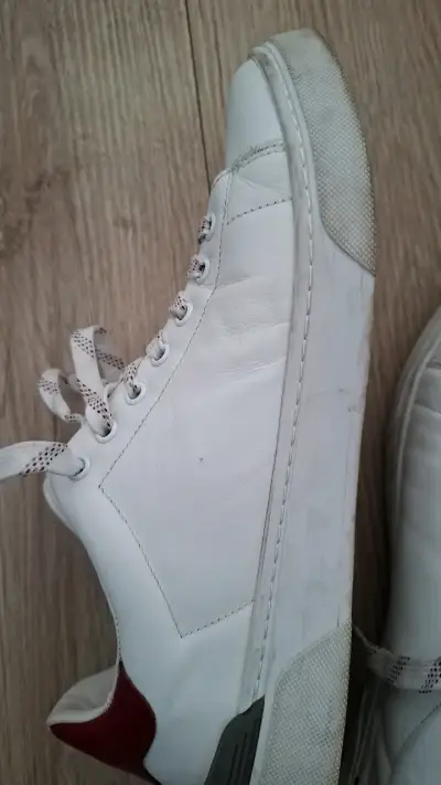 Zapatillas blancas Ferouch Jeans talla 42 - miniatura 3