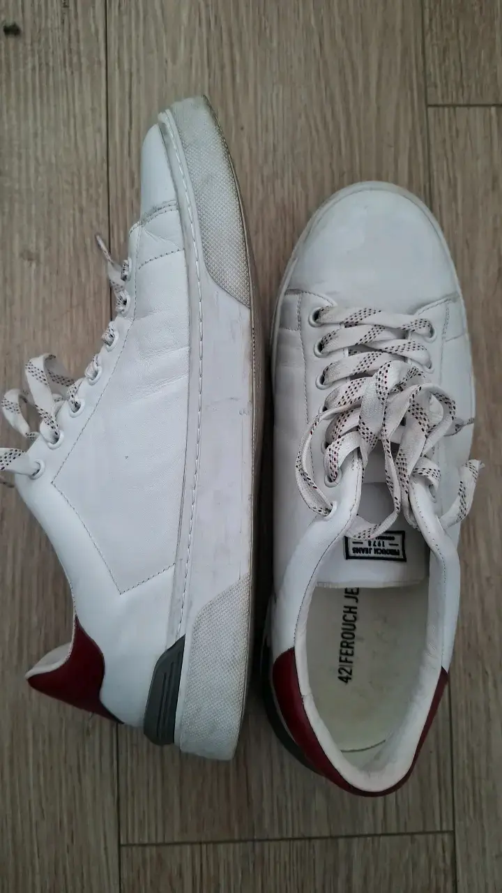 Zapatillas blancas Ferouch Jeans talla 42 - 4