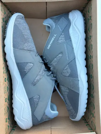 Zapatillas deportivas grises Merrell para hombre - miniatura 6